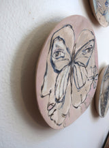 Hanging Art Plate- The Metamorphosis Plate