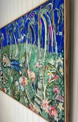 You’ll find me Reclining in the Garden, Watching the Angels float overhead.