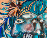 An Ocean Of Flowers Print Artwork