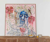 At The Heart Of The Flower Original Artwork