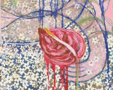 At The Heart Of The Flower Original Artwork