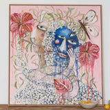 At The Heart Of The Flower Original Artwork