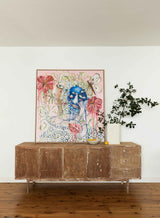 At The Heart Of The Flower Original Artwork