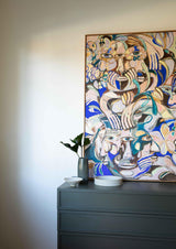 Head In The Flowers Original Artwork - Brian Connolly Art