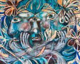 An Ocean Of Flowers Print Artwork