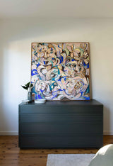 Head In The Flowers Original Artwork - Brian Connolly Art