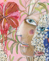 At The Heart Of The Flower Original Artwork