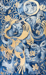 Dancers In The Dusk Print Art