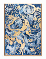 Dancers In The Dusk Print Art