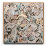 Floating into Flower Dreams Art