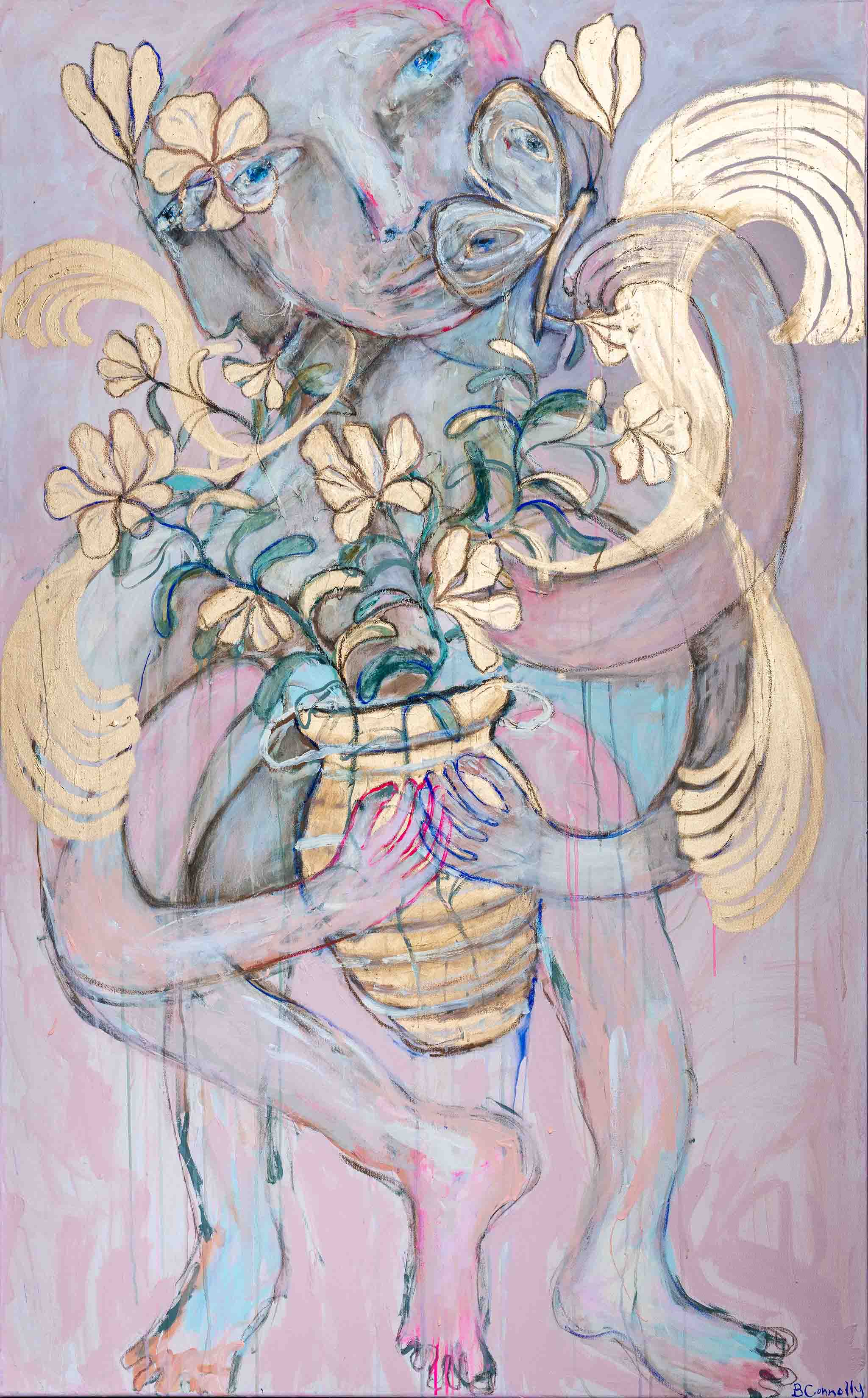 The Golden Flowers Of Awakening Print
