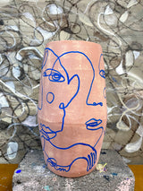 Hand Painted Ceramic Vase