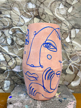 Hand Painted Ceramic Vase