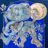 The Divine Dance Between Light And Dark Print