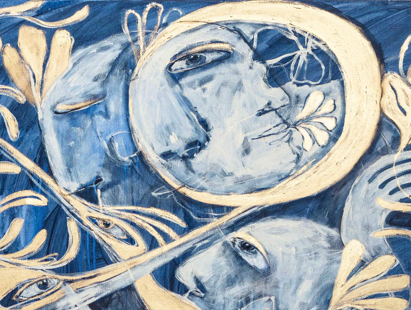 Dancers In The Dusk Print Art