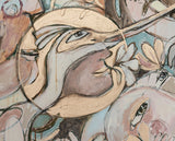 Floating Into Flower Dreams Print Art