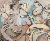 Floating Into Flower Dreams Print Art