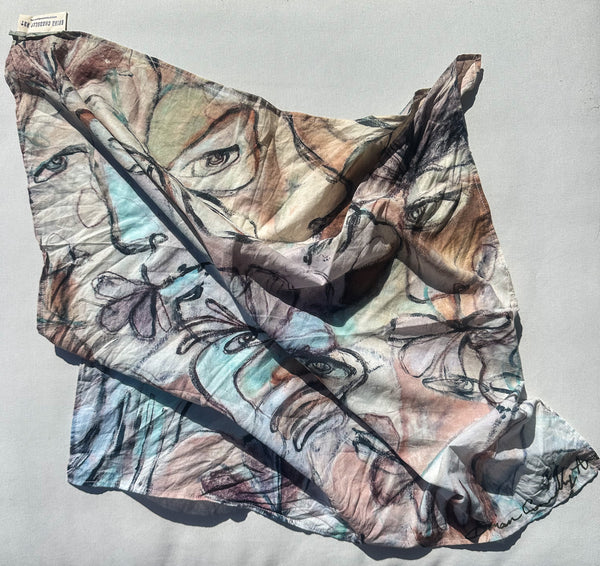 Flow-ers  Head Scarf