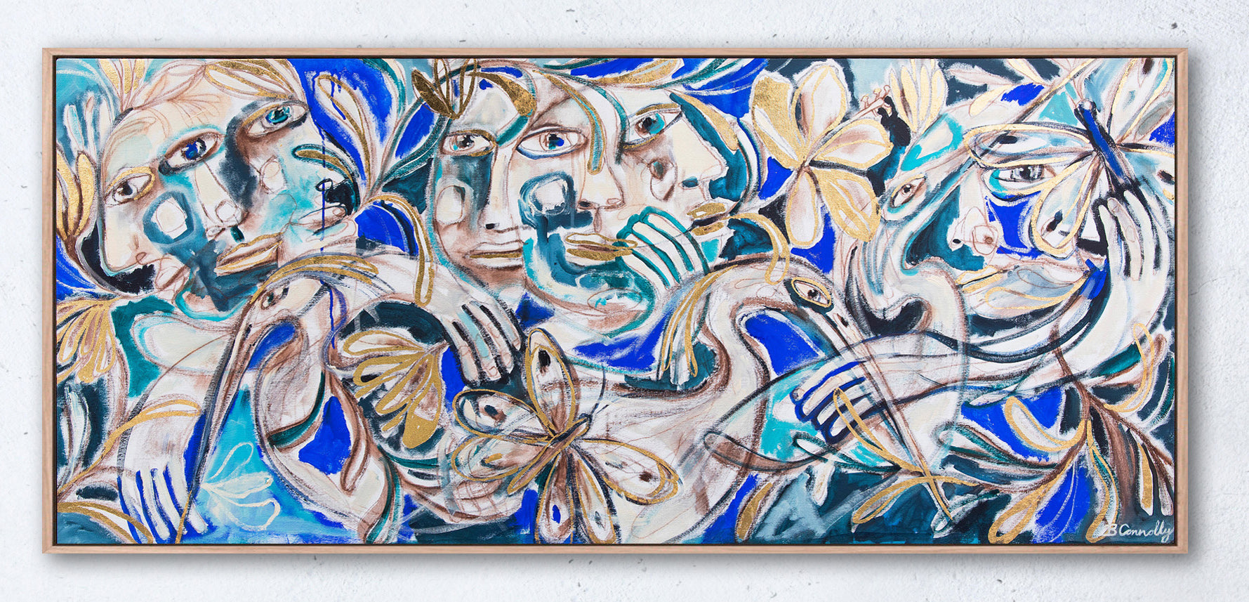 Waves Of Wonder Wash Over Original Artwork - Brian Connolly Art