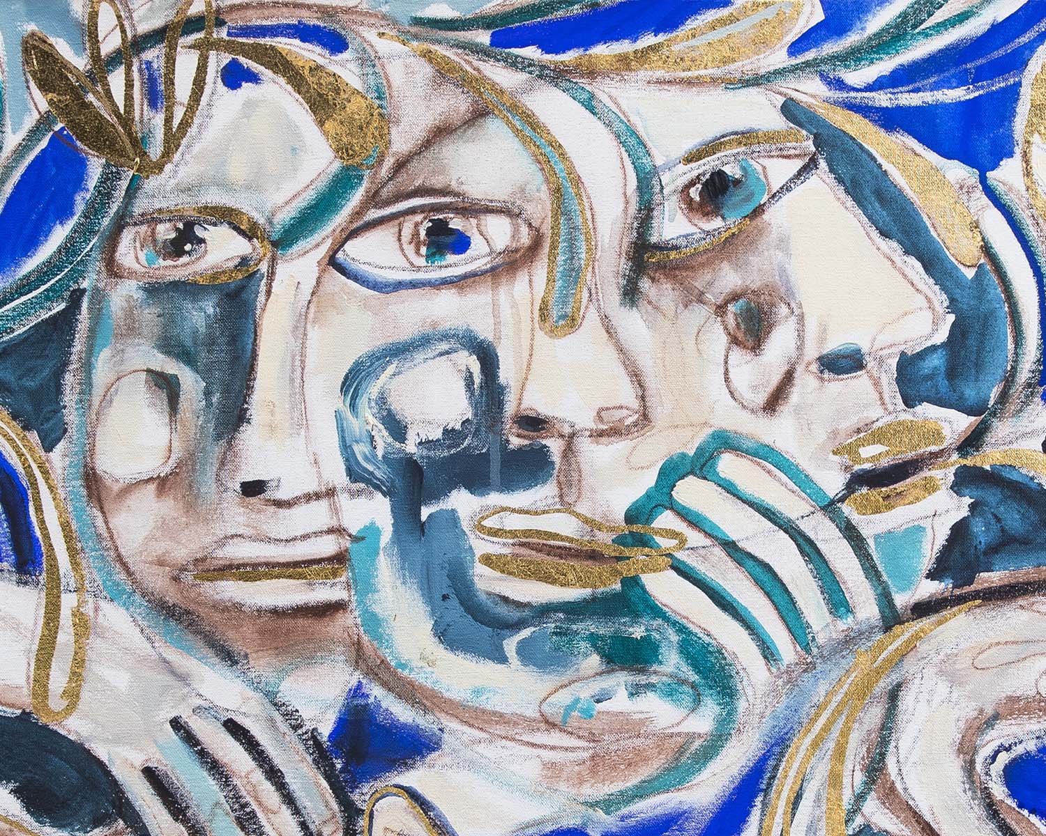 Waves Of Wonder Wash Over Original Artwork - Brian Connolly Art