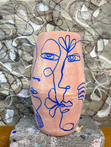 Hand Painted Ceramic Vase