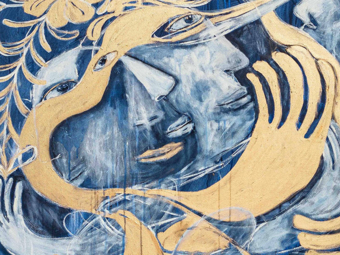 Dancers In The Dusk Print Art
